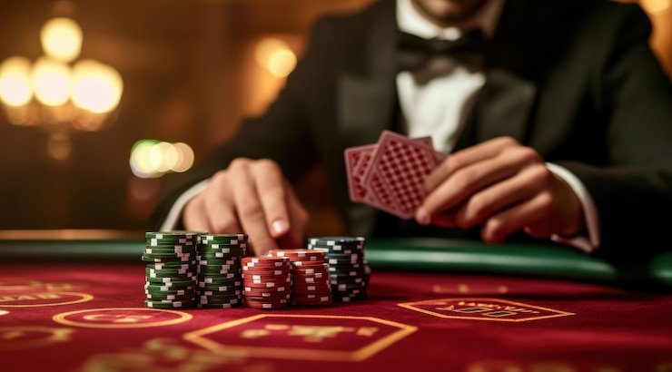 Aplikasi mobile cimol88 menampilkan dashboard utama dengan akses ke sportsbook dan live casino